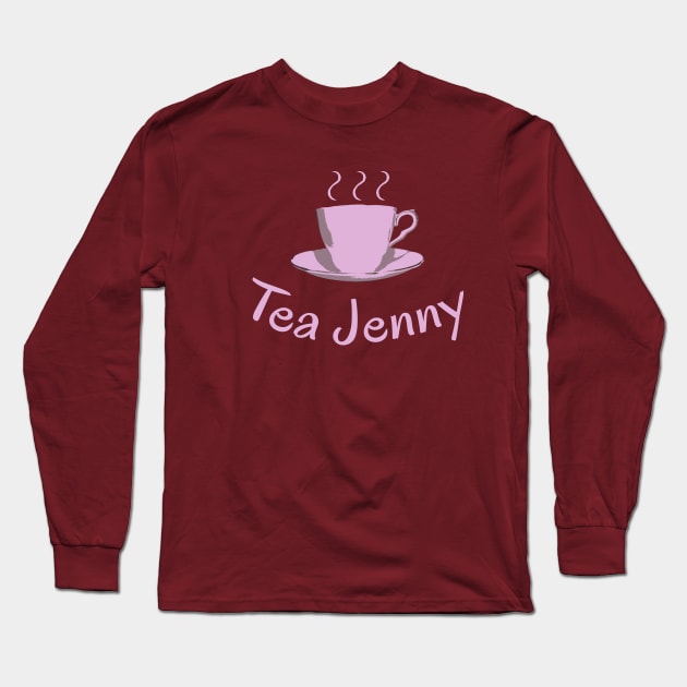 Scottish Tea Jenny Long Sleeve T-Shirt by TimeTravellers